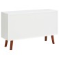 vidaXL Aparador de madera maciza de acacia y MDF 110x35x70 cm vidaXL Aparador de madera maciza de acacia y MDF 110x35x70 cm