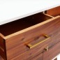 vidaXL Aparador de madera maciza de acacia y MDF 110x35x70 cm vidaXL Aparador de madera maciza de acacia y MDF 110x35x70 cm