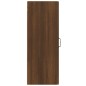 vidaXL Armario de pared colgante marrón roble 34,5x34x90 cm vidaXL Armario de pared colgante marrón roble 34,5x34x90 cm