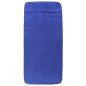 vidaXL Toallas de playa 2 uds tela azul klein 400 g/m² 60x135 cm