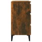 vidaXL Aparador madera contrachapada color roble ahumado 60x35x69 cm vidaXL Aparador madera contrachapada color roble ahumado 60x35x69 cm