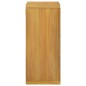 vidaXL Armario de baño de pared madera maciza de teca 45x30x70 cm