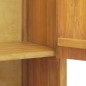 vidaXL Armario de baño de pared madera maciza de teca 45x30x70 cm