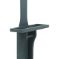vidaXL Ducha de jardín de madera gris antracita vidaXL Ducha de jardín de madera gris antracita