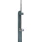 vidaXL Ducha de jardín de madera gris antracita vidaXL Ducha de jardín de madera gris antracita