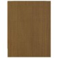 vidaXL Mesita de noche madera maciza de mango marrón miel 40x30,5x40cm