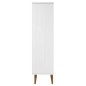 vidaXL Librería MOLDE madera maciza de pino blanco 60x35x133,5 cm vidaXL Librería MOLDE madera maciza de pino blanco 60x35x133,5 cm