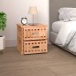 vidaXL Mesita de noche madera maciza de nogal 34x34x34 cm vidaXL Mesita de noche madera maciza de nogal 34x34x34 cm