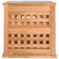vidaXL Mesita de noche madera maciza de nogal 34x34x34 cm vidaXL Mesita de noche madera maciza de nogal 34x34x34 cm