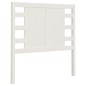 vidaXL Cabecero madera maciza de pino blanco 96x4x100 cm vidaXL Cabecero madera maciza de pino blanco 96x4x100 cm