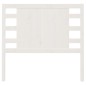 vidaXL Cabecero madera maciza de pino blanco 96x4x100 cm vidaXL Cabecero madera maciza de pino blanco 96x4x100 cm