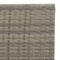 vidaXL Mesa de cafetería plegable ratán sintético gris 55x54x71 cm vidaXL Mesa de cafetería plegable ratán sintético gris 55x54x71 cm
