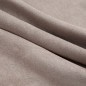 vidaXL Cortinas opacas con anillas de metal 2 pzs gris topo 140x175 cm vidaXL Cortinas opacas con anillas de metal 2 pzs gris topo 140x175 cm