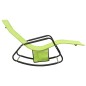 vidaXL Tumbona de acero y textilene verde vidaXL Tumbona de acero y textilene verde