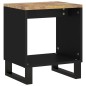 vidaXL Mesa de centro madera maciza mango y contrachapada 40x31x46 cm vidaXL Mesa de centro madera maciza mango y contrachapada 40x31x46 cm