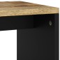 vidaXL Mesa de centro madera maciza mango y contrachapada 40x31x46 cm vidaXL Mesa de centro madera maciza mango y contrachapada 40x31x46 cm