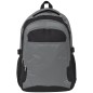 vidaXL Mochila de colegio 40 L negra y gris vidaXL Mochila de colegio 40 L negra y gris