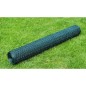 vidaXL Alambrada galvanizada con revestimiento de PVC verde 25x0,5 m vidaXL Alambrada galvanizada con revestimiento de PVC verde 25x0,5 m