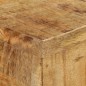 vidaXL Mesa consola de madera de mango rugosa 120x30x75 cm vidaXL Mesa consola de madera de mango rugosa 120x30x75 cm