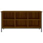 vidaXL Mueble zapatero madera contrachapada roble marrón 100x35x50 cm vidaXL Mueble zapatero madera contrachapada roble marrón 100x35x50 cm