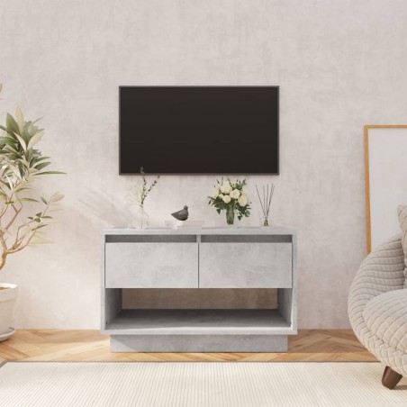 vidaXL Mueble para TV madera contrachapada gris hormigón 70x41x44 cm