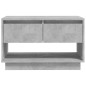 vidaXL Mueble para TV madera contrachapada gris hormigón 70x41x44 cm
