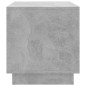vidaXL Mueble para TV madera contrachapada gris hormigón 70x41x44 cm