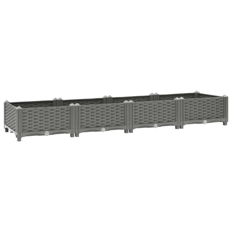 vidaXL Arriate polipropileno 160x40x23 cm vidaXL Arriate polipropileno 160x40x23 cm