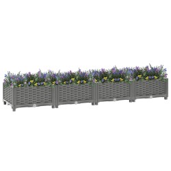 vidaXL Arriate polipropileno 160x40x23 cm