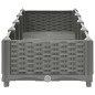 vidaXL Arriate polipropileno 160x40x23 cm vidaXL Arriate polipropileno 160x40x23 cm