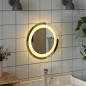 vidaXL Espejo de baño LED redondo 30 cm