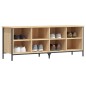 vidaXL Zapatero madera de ingeniería roble Sonoma 131x35x50 cm vidaXL Zapatero madera de ingeniería roble Sonoma 131x35x50 cm