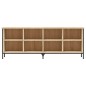 vidaXL Zapatero madera de ingeniería roble Sonoma 131x35x50 cm vidaXL Zapatero madera de ingeniería roble Sonoma 131x35x50 cm