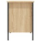 vidaXL Zapatero madera de ingeniería roble Sonoma 131x35x50 cm vidaXL Zapatero madera de ingeniería roble Sonoma 131x35x50 cm