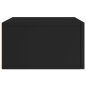 vidaXL Mesitas de noche de pared 2 uds negro 35x35x20 cm vidaXL Mesitas de noche de pared 2 uds negro 35x35x20 cm