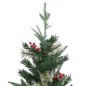 vidaXL Árbol de Navidad con piñas verde PVC y PE 120 cm vidaXL Árbol de Navidad con piñas verde PVC y PE 120 cm
