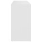 vidaXL Banco zapatero de madera contrachapada blanco 103x30x54,5 cm vidaXL Banco zapatero de madera contrachapada blanco 103x30x54,5 cm