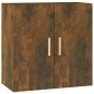 vidaXL Armario de pared madera contrachapada roble ahumado 60x30x60 cm vidaXL Armario de pared madera contrachapada roble ahumado 60x30x60 cm