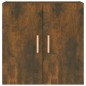 vidaXL Armario de pared madera contrachapada roble ahumado 60x30x60 cm vidaXL Armario de pared madera contrachapada roble ahumado 60x30x60 cm