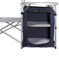 vidaXL Armario de cocina de camping plegable estructura de aluminio vidaXL Armario de cocina de camping plegable estructura de aluminio