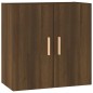 vidaXL Armario de pared madera contrachapada marrón roble 60x30x60 cm vidaXL Armario de pared madera contrachapada marrón roble 60x30x60 cm