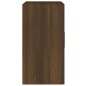 vidaXL Armario de pared madera contrachapada marrón roble 60x30x60 cm vidaXL Armario de pared madera contrachapada marrón roble 60x30x60 cm