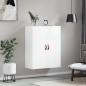 vidaXL Armario de pared blanco brillante 69,5x34x90 cm vidaXL Armario de pared blanco brillante 69,5x34x90 cm