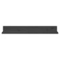 vidaXL Estantes de pared 2 uds madera maciza de pino gris 80x11x9 cm vidaXL Estantes de pared 2 uds madera maciza de pino gris 80x11x9 cm