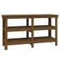 vidaXL Banco de trabajo madera maciza pino marrón miel 142,5x50x80 cm vidaXL Banco de trabajo madera maciza pino marrón miel 142,5x50x80 cm