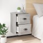 vidaXL Mesita de noche de pared gris Sonoma 41,5x36x53 cm vidaXL Mesita de noche de pared gris Sonoma 41,5x36x53 cm