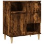 vidaXL Aparador madera contrachapada color roble ahumado 60x35x70 cm vidaXL Aparador madera contrachapada color roble ahumado 60x35x70 cm