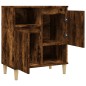 vidaXL Aparador madera contrachapada color roble ahumado 60x35x70 cm vidaXL Aparador madera contrachapada color roble ahumado 60x35x70 cm