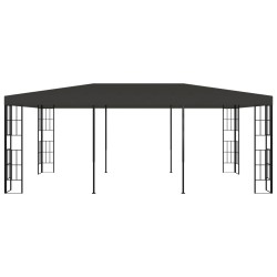 vidaXL Cenador gris antracita 3x6 m