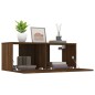 vidaXL Muebles TV 2 uds madera contrachapada roble marrón 80x30x30 cm